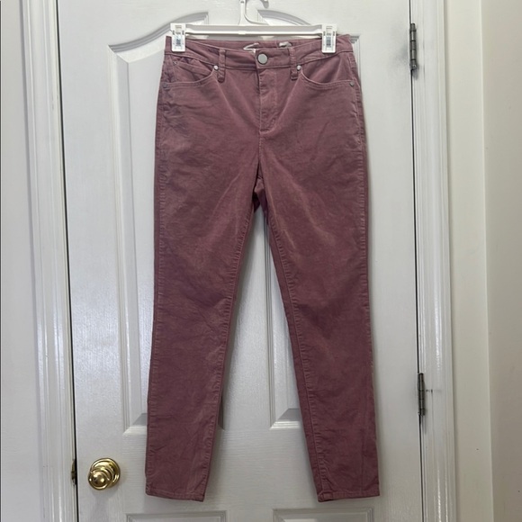 Seven Ultra High Rise Skinny Women's Corduroy Size 6 Mauve Jeans - Picture 1 of 4
